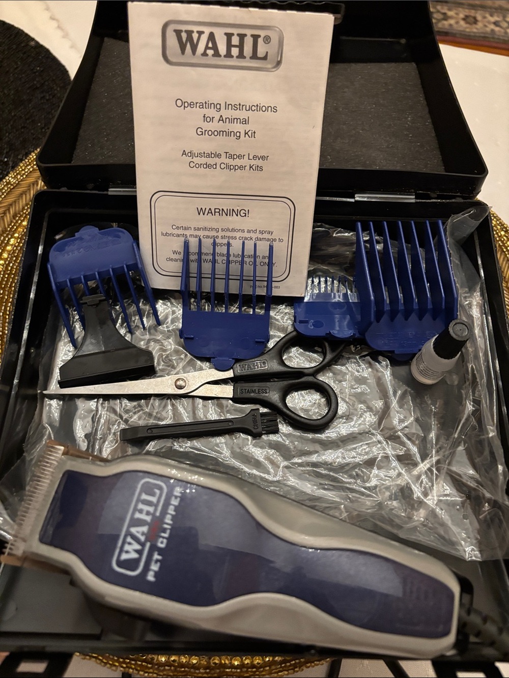 Wahl  pet hair trimming kit